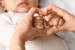 Image Mother with newborn infant