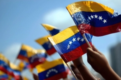 Image Venezuela flags.