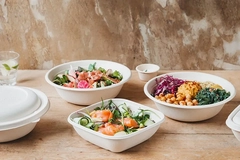 Image compostable food packaging
