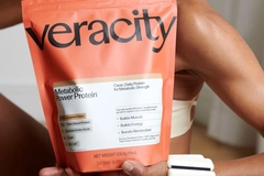 Protein powder in sealed bag
