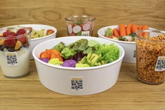 Image reusable food containers