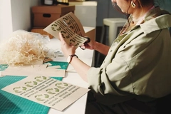 Image packaging label