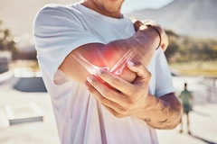 Man with joint pain