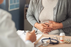 Woman with IBS