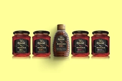 jars and bottles of honey