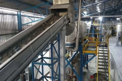 Inside of a factory