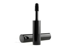 Image A black mascara brush with a packaging