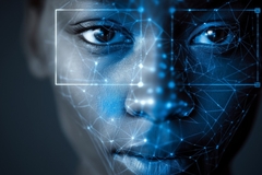Face scanning using AI technology.