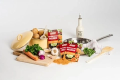 Image A table with food ingredients.