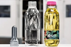 Image A group of plastic bottles