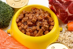 Wet pet food