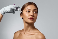 Image Woman getting an injection