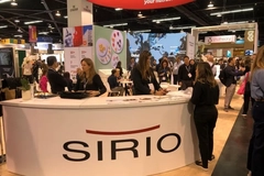 Sirio Pharma's at NPEW in Anaheim, California.