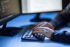 Image Cyber attack.