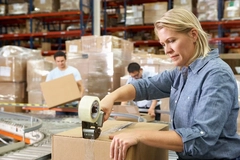 Image packaging warehouse