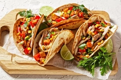 Image tacos with chicken