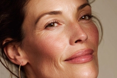 Image closeup of woman
