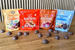 Image Easter chocolate products using ChoViva by Planet-A-Foods.