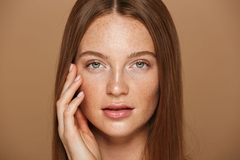 Image woman with clear skin