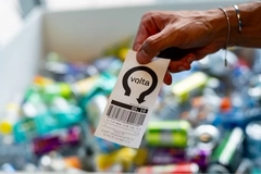 A hand holding a voucher