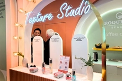 Roquette's booth at the In-cosmetics tradeshow 2026