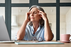 Image Menopausal woman