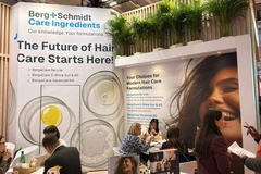 Berg+Schmidt’s booth at In-Cosmetics Global 2026.