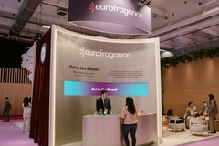 Image Eurofragrance stand at In-cosmetics.