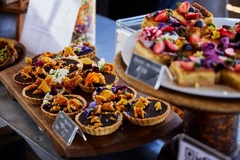 Image Food made with traditional South African flavors.