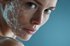 Image Skin testing microbiome.