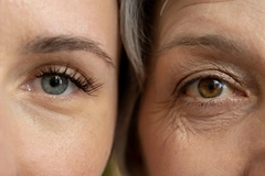 Image Two women's eyes