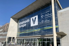 Image large building with vitafoods logo