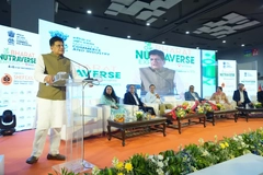 Image Speaker on stage during event