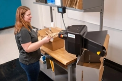 Sealed Air's ProPad Mini in action
