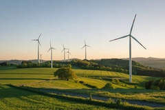 Image windmills sustainable energy