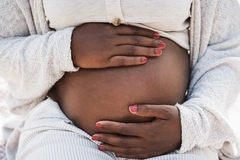 Pregnant Black woman Pregnant Black woman