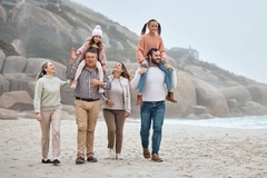 Image Family on the beach