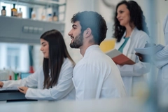 Image Researchers in a lab
