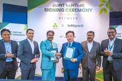 Image A group of men holding certificates