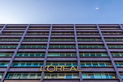 Image Outside a Loreal building.
