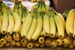 Image Bananas on table