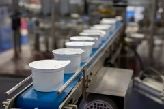 Image yogut packaging production line