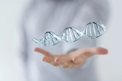 Image Illustration of human DNA