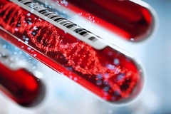 Image Blood test vial