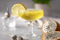 Exberry's yellow safflower beverage.