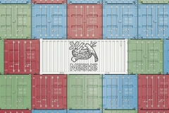 Image Container with Nestle corporate logo.