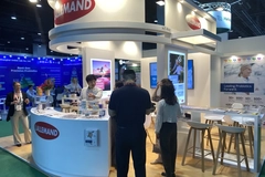 Image Lallemand booth on tradeshow floor