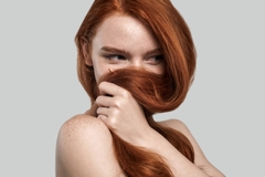 Image woman with ginger hair