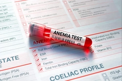 Blood test vial Blood test vial
