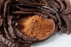 Carob fruit and powder Carob fruit and powder